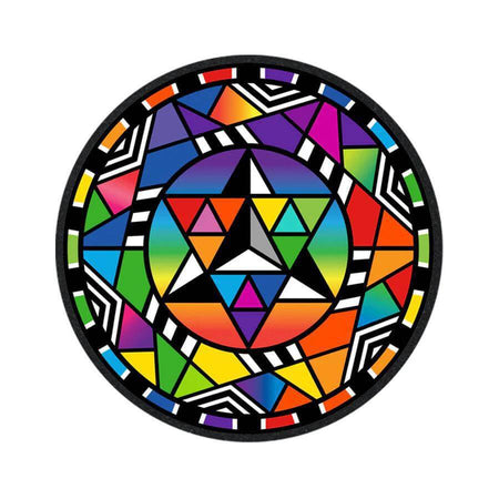 MoodMats POPD Rainbow Star 8"
