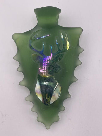 Brando Glass Pendant -  Arrow Head