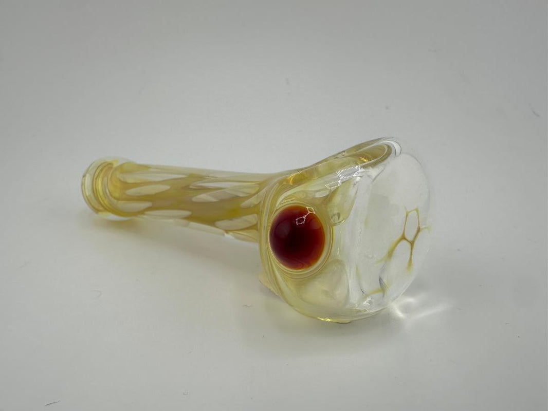 Filla John Glass Dry Pipe - Fumed  Inside Out