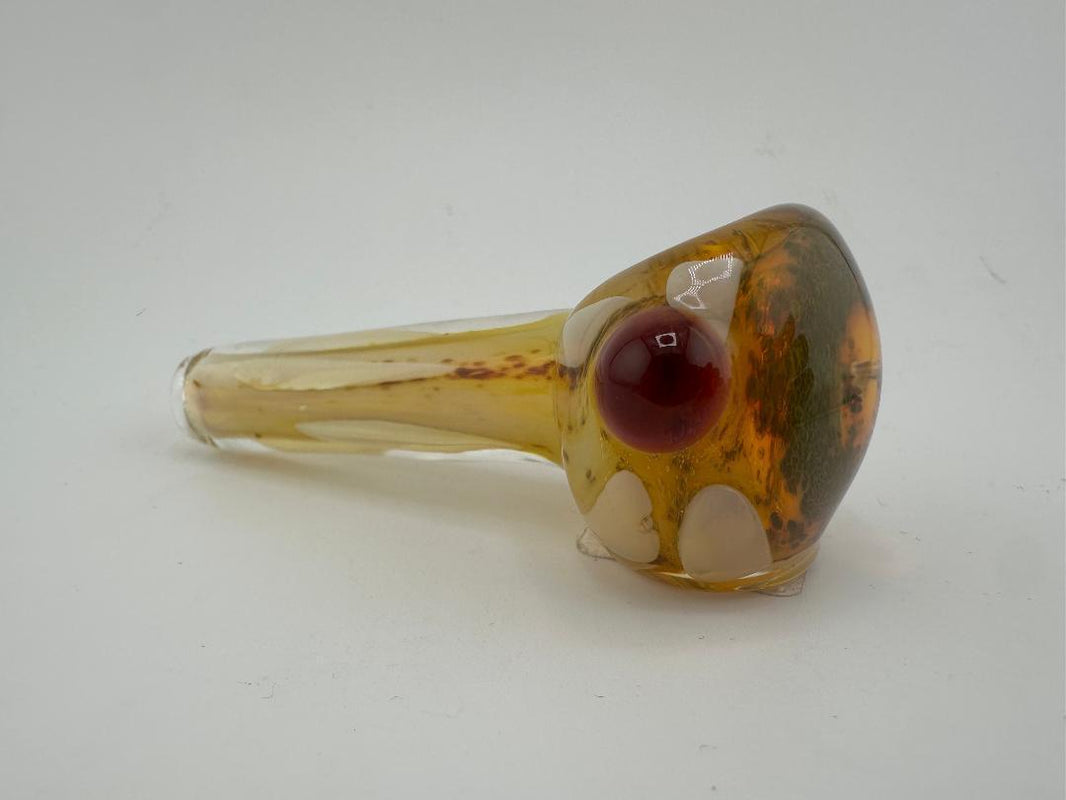 Filla John Glass Dry Pipe - Fumed  Inside Out
