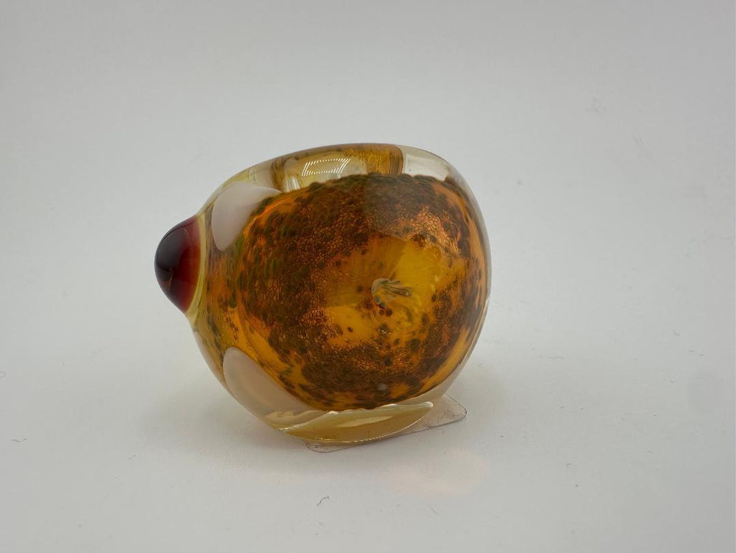 Filla John Glass Dry Pipe - Fumed  Inside Out
