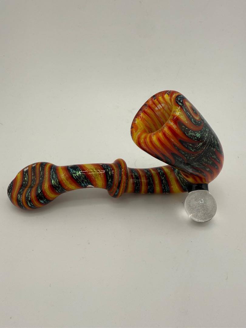 Filla John Glass Fire Wig Wag Dichro Lock