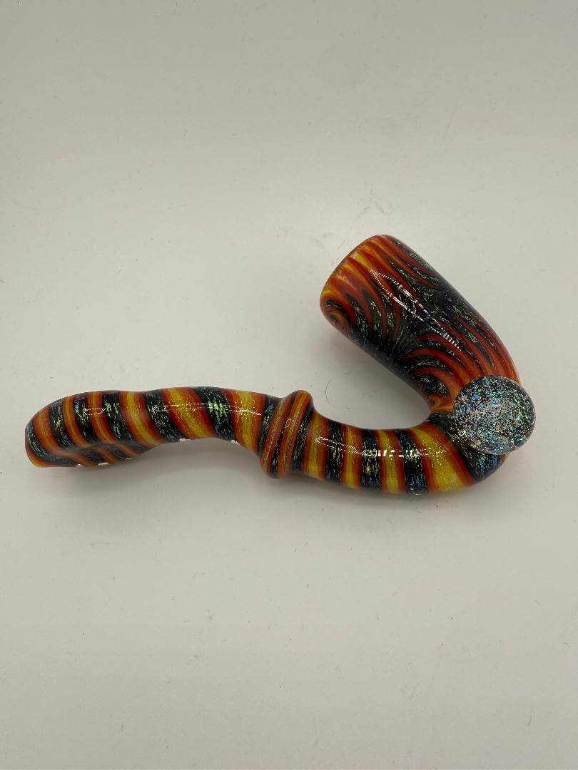 Filla John Glass Fire Wig Wag Dichro Lock