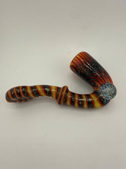 Filla John Glass Fire Wig Wag Dichro Lock