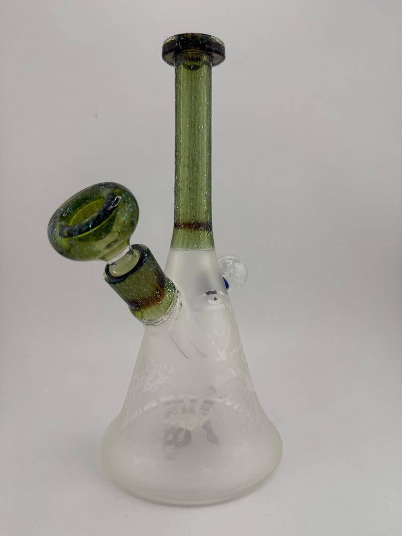 Filla John Glass Green & Blue Dichro Rig 14mm