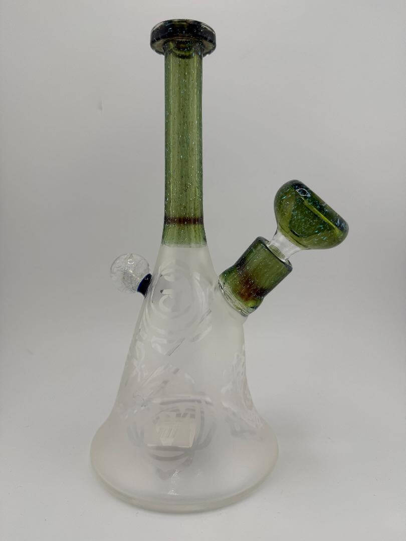 Filla John Glass Green & Blue Dichro Rig 14mm