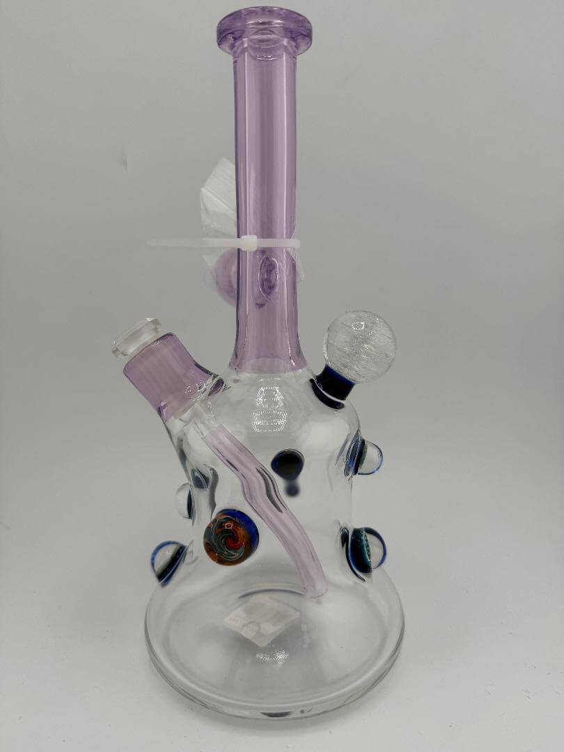 Filla John Glass Purple Rig W/ Millies 10mm 45°