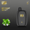 Flum Pebble 6K Disposable Vape in Icy Mint flavor, offering 6000 puffs with a sleek design and minty freshness.