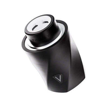 Focus V Aeris – Black Edition | Palm-Sized Smart Dab Rig showcasing sleek design and compact form.