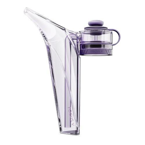 Focus V Aeris - Bubbler side view showcasing its sleek, modern design and functionality.