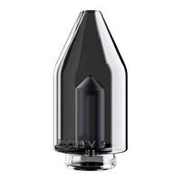 Carta Focus V Glass Top - sleek black glass design for enhanced vaping experience and stylish aesthetics.