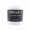 Focus V Dab Swabs container with 100 count for cleaning CARTA e-rigs and glass accessories.