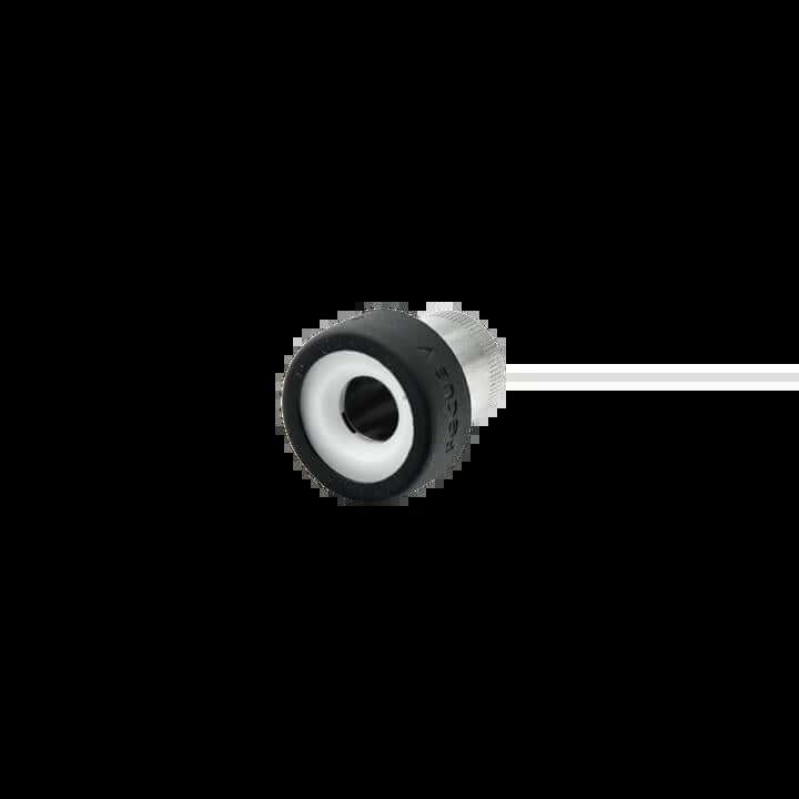 Focus V Carta Everlast atomizer with titanium bucket and rubber base for enhanced durability and performance.