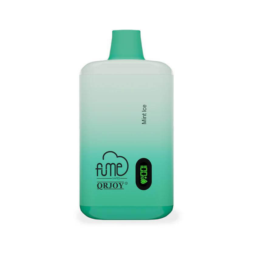 Fume 5K Disposable Vape in Mint Ice flavor, offering 5000 puffs of smooth, flavorful vapor.