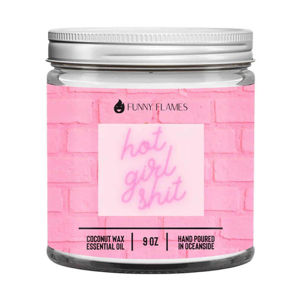 Funny Flames Candle - Hot Girl Shit