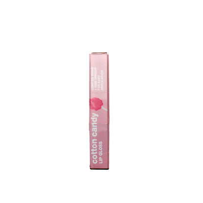 Garb2art Cosmetics Lip Gloss cotton candy flavor in a pink package with playful graphics.