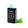 Geek Bar Meloso Zodiac Magic 30K disposable vape with mint, featuring a galaxy design and real-time indicators.