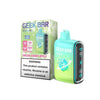 Geek Bar Pulse Frozen Cherry Apple disposable vape with 7500 puffs and warning label for nicotine.