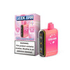Geek Bar Pulse 15K Savers Edition disposable vape in Wild Berry flavor with OLED display and warning label.
