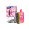 Geek Bar Pulse 15K Savers Edition disposable vape in Wild Berry flavor with OLED display and warning label.