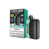 Geek Bar Pulse X disposable vape device with Sour Mango Pineapple flavor and warning label about nicotine.