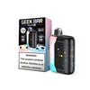Geek Bar Pulse X Disposable Vape in Pink and Blue with packaging, offering a high-quality vaping experience.