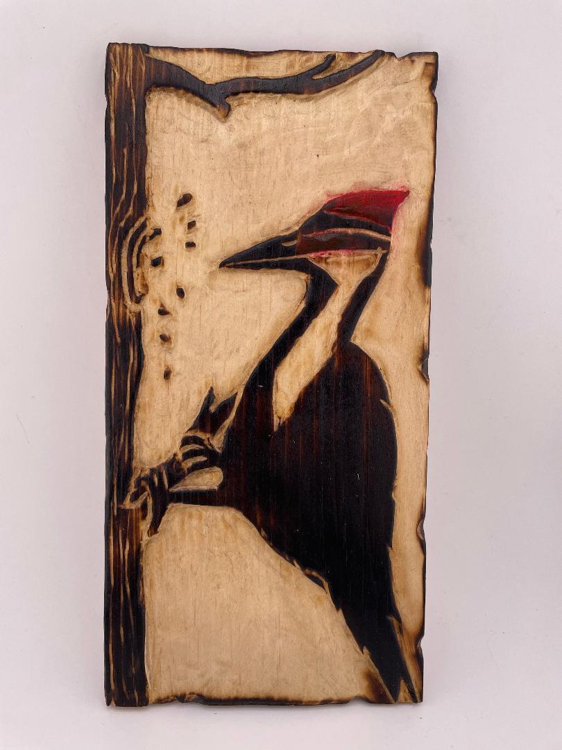 Thom Woodworks Sign - Hand Carved Wood Slat 11" x 5.5"