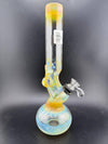 JP Killman Glass  OG Slide Tube Fumed & Cobalt