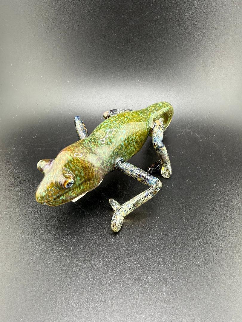 Crondo Glass Chameleon Pipe