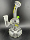 Highgrade Glass Banger Hanger 14mm 90° showcasing clear design and 14mm joint, perfect for optimal dabbing performance.