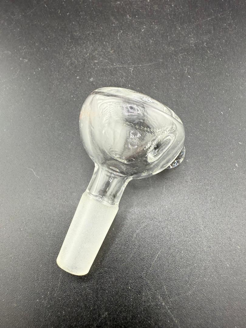 Highgrade Glass 10mm Flower Bowl – Clear borosilicate glass for smooth draws and clean flavor.