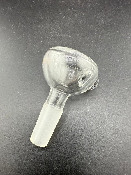 Highgrade Glass 10mm Flower Bowl – Clear borosilicate glass for smooth draws and clean flavor.