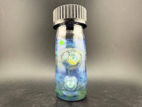 Highgrade Glass Medium Jar - Fumed tech with unique fumed color accents and intricate design features.