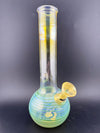 Highgrade Glass OG 9mm Tube Slide Gromit Fitting displayed on a dark background with colorful swirls.