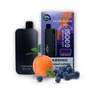 HQD Cuvie Glaze Beach Day disposable vape with 5% nicotine, offering 1500 puffs and a fruit flavor blend.