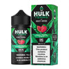 Hulk Tears 100ml e-liquid bottle and packaging featuring vibrant fruit-themed design.