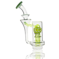 IC Glass CARTA Top Cyclone Recycler with green accents for enhanced airflow and filtration.