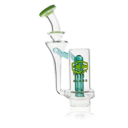 IC Glass CARTA Top Cyclone Recycler showcasing a stylish design with vibrant colors and advanced water filtration features.