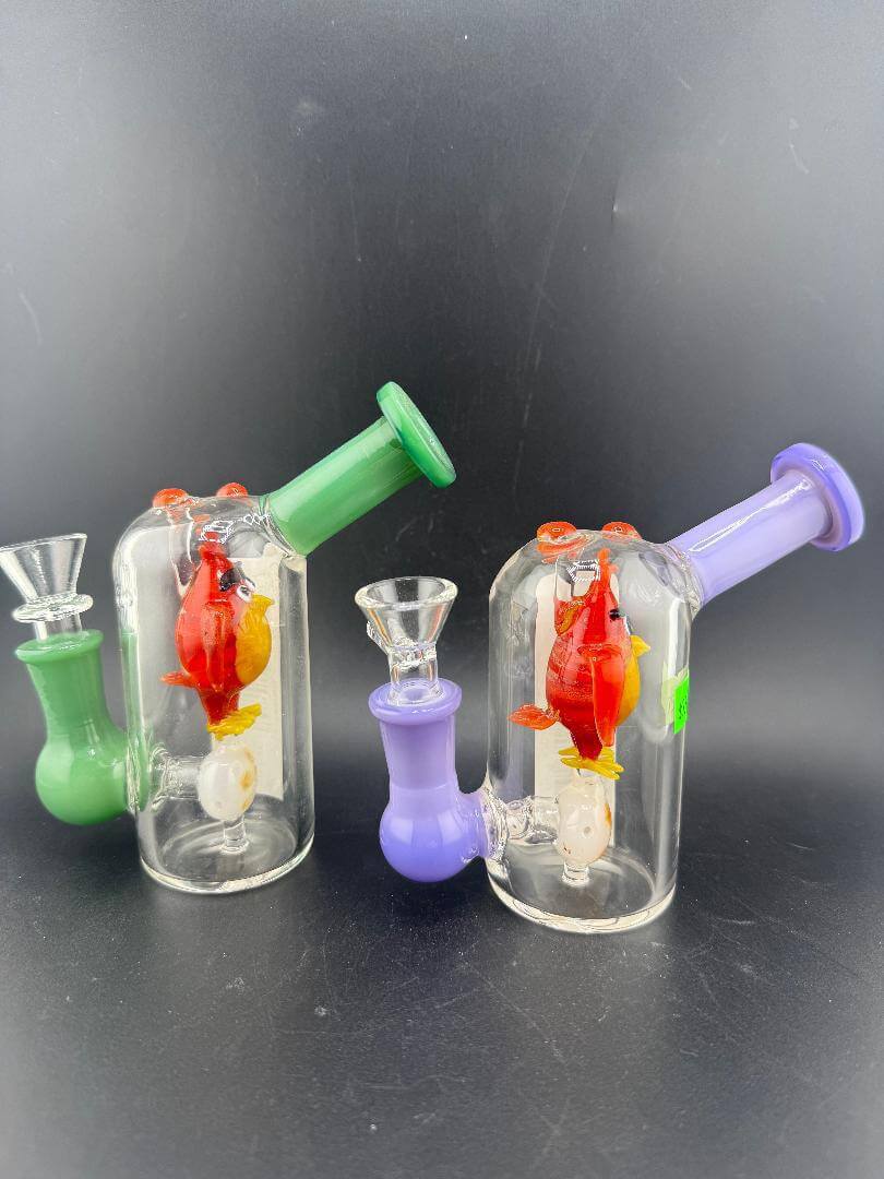Import Glass Mad Birds Rig 14mm 90° - Under $100 – Nikk Drips