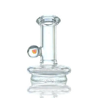 Iridescent Glass Focus V Carta Glass Replacement - Encased Opal Dry Top attachment for Focus V Carta devices.