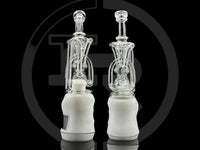 Iridescent Glass Focus V Carta Glass Replacement - Tricycler, 5" tall recycler attachment for Carta OG and Carta 2.
