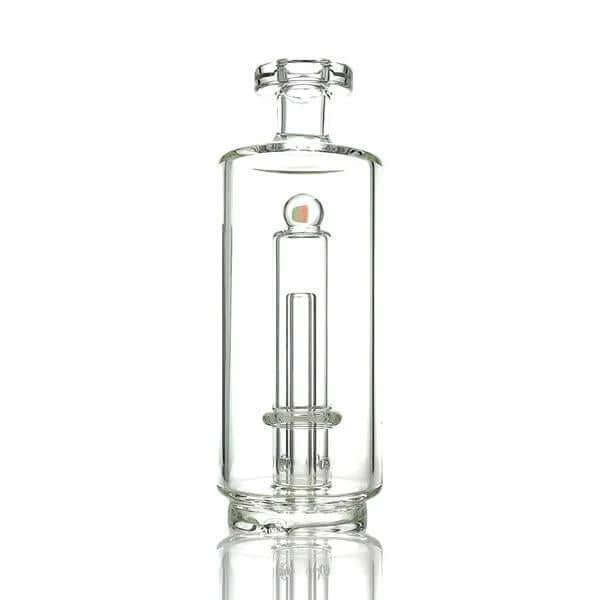 Iridescent Glass Puffco Peak Attachment Glass Replacement - Budget Chugger showcasing clear borosilicate glass with opal encasement.