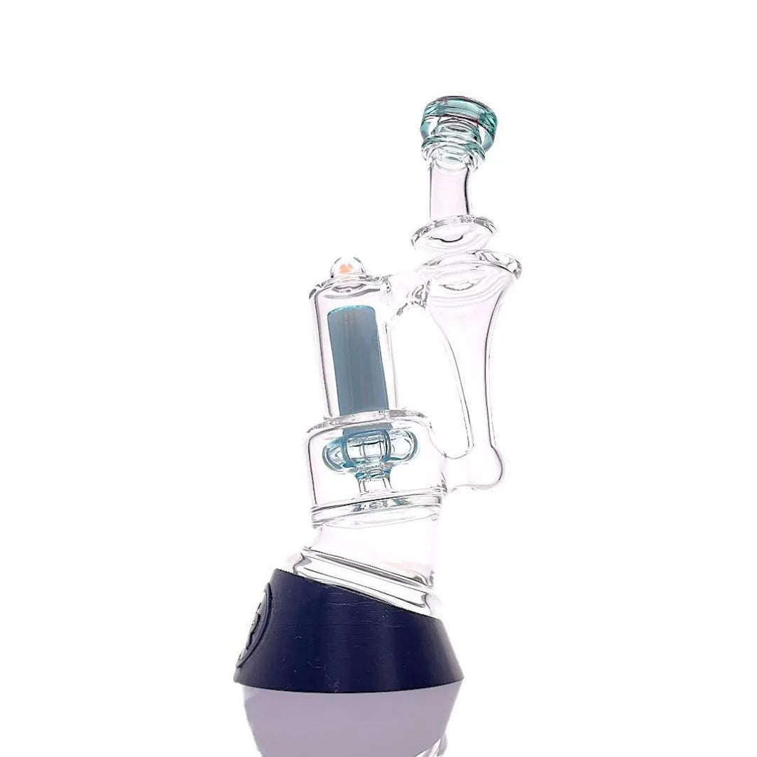 Iridescent Glass Puffco Peak Glass Attachment - Superior ECO RBR for all Puffco Peak models, featuring unique opal design.