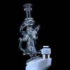 Iridescent Glass Puffco Peak Pro Replacement Glass Attachment - Superior EXO 2.0 showcasing high-performance design.