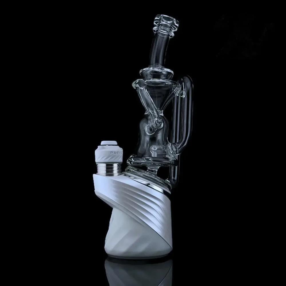 Iridescent Glass - Single Uptake Puffco Peak Attachment