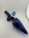 JP Killman Glass Couch Potatoe Medium Zong Beaker Cobalt & Fumed 14mm