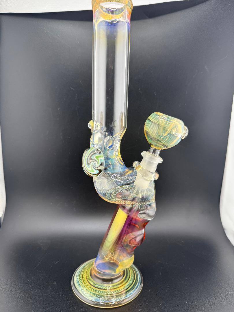 Hitman Glass Rig Rags JP Killman Glass Fumed Pistol Rig 14mm – Nikk Drips
