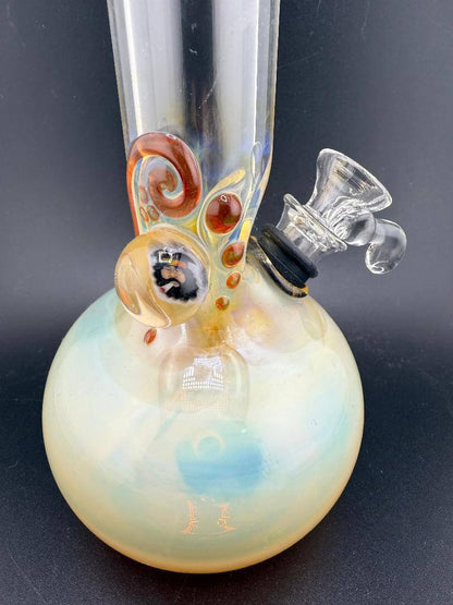 JP Killman Glass  OG Slide Tube Fumed & Cobalt