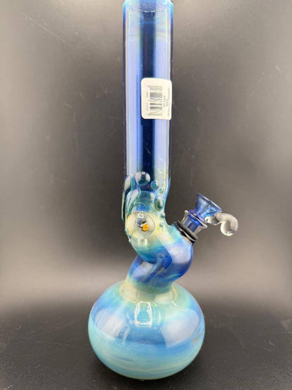 JP Killman Glass  OG Slide Tube Fumed & Cobalt