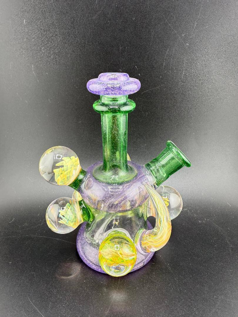 Klobby Glass Purple Green UV rig 10mm 45°